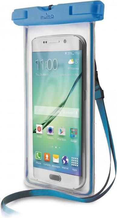 Immagine prodotto Puro WaterProof custodia per cellulare 12,9 cm (5.1') Custodia a sacchetto Blu