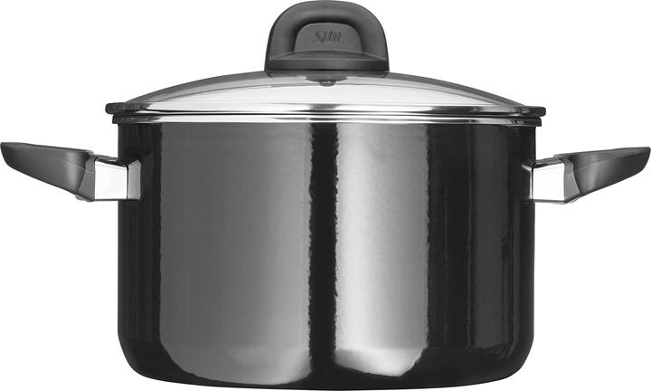 Image du produit Silit Kochtopf Fleischtopf Induktion 24cm Glasdeckel 6,4l Modesto Line Silargan (Casserole, Silargan, 24 x 14.90 cm)
