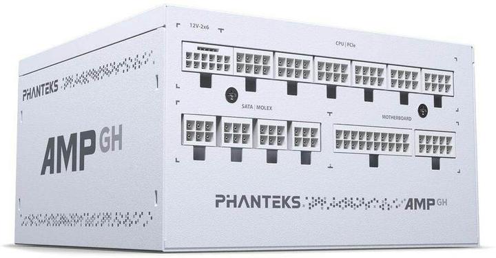 Image du produit Phanteks AMP GH 1200W 80 PLUS Platinum Netzteil, PCIe 5.1, ATX 3.1 - 1.200 Watt, weiss (1200 W)