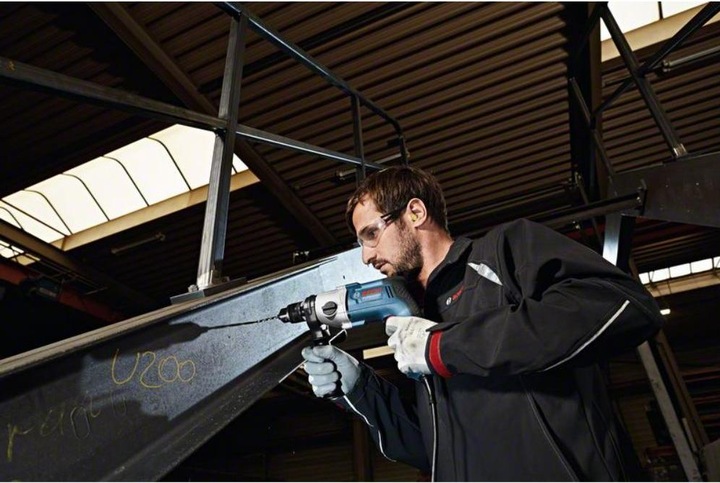 Immagine prodotto Bosch Professional Trapano GBM 13-2 RE, con mandrino ad ingranaggi 1,5 - 13 mm (Corrente elettrica)