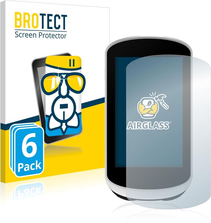 Actual product image BROTECT AirGlass Glass (6 Piece, Garmin Edge Explore 2)