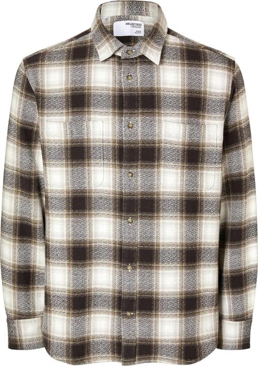 Selected 100% Baumwoll Flanellhemd (M)