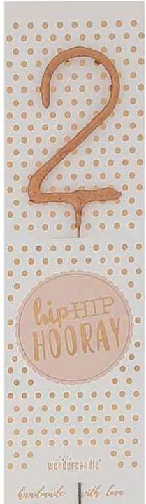 Actual product image Wondercandle hipHIP HOORAY Gold
