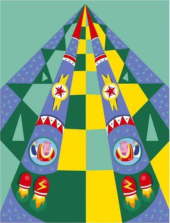 Actual product image Janod CreativeSet paper airplanes