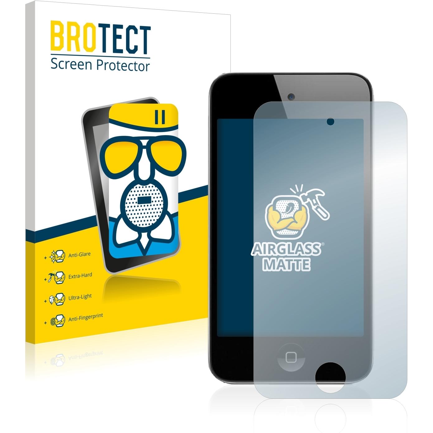 BROTECT AirGlass Panzerglasfolie Matt (1 Stück, iPod touch (4. Generation)), Tablet Schutzfolie
