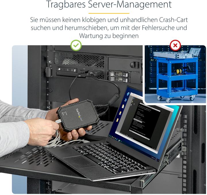 Actual product image StarTech Laptop To Server Kvm Console