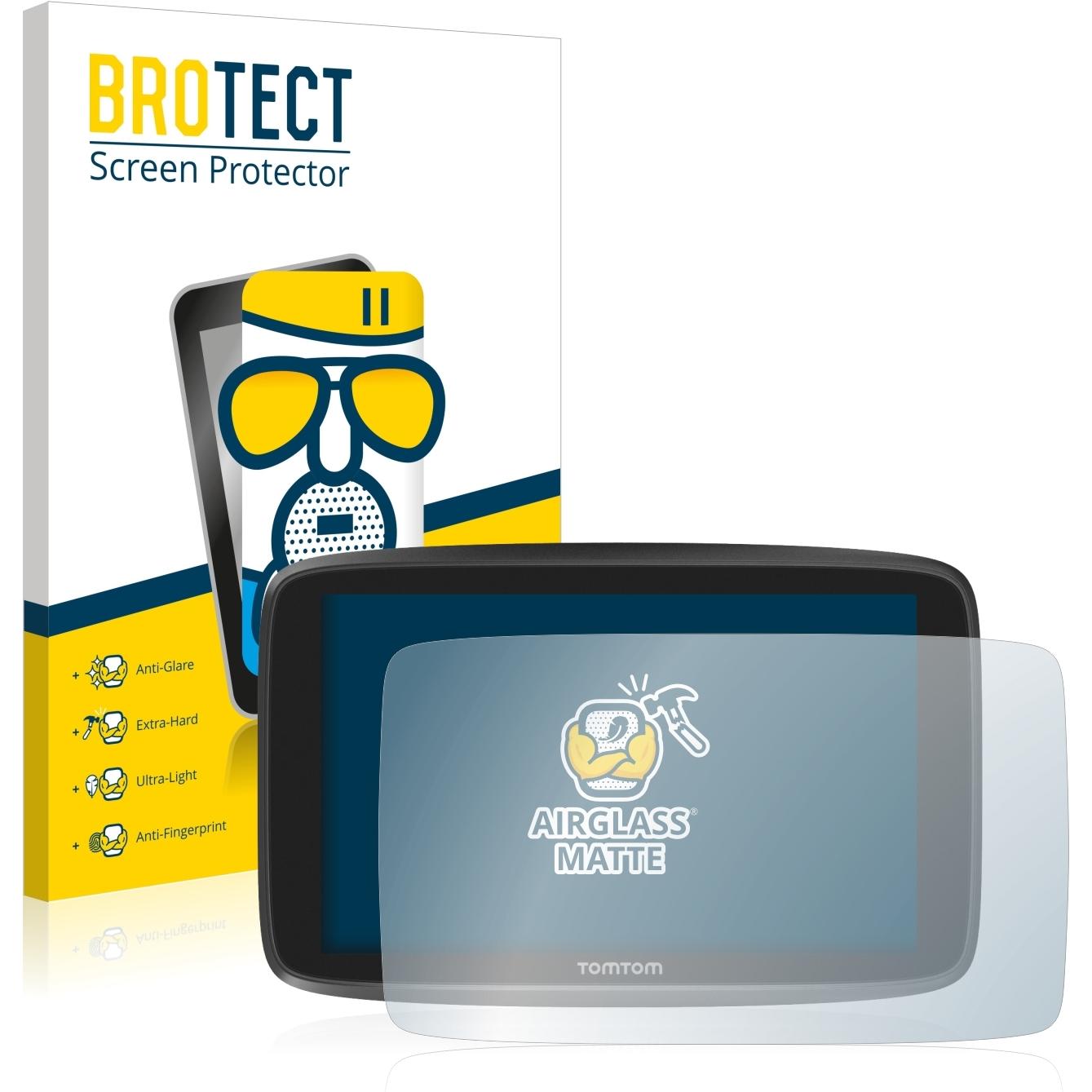 BROTECT, Fahrzeug Navigation Zubehör, AirGlass Panzerglasfolie Matt