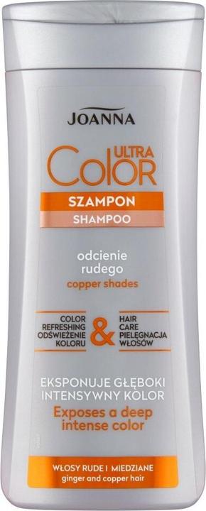Image du produit Joanna Shampooing Ultra Color pour cheveux rouges et cuivre 200Ml (200 ml, Shampoing liquide)