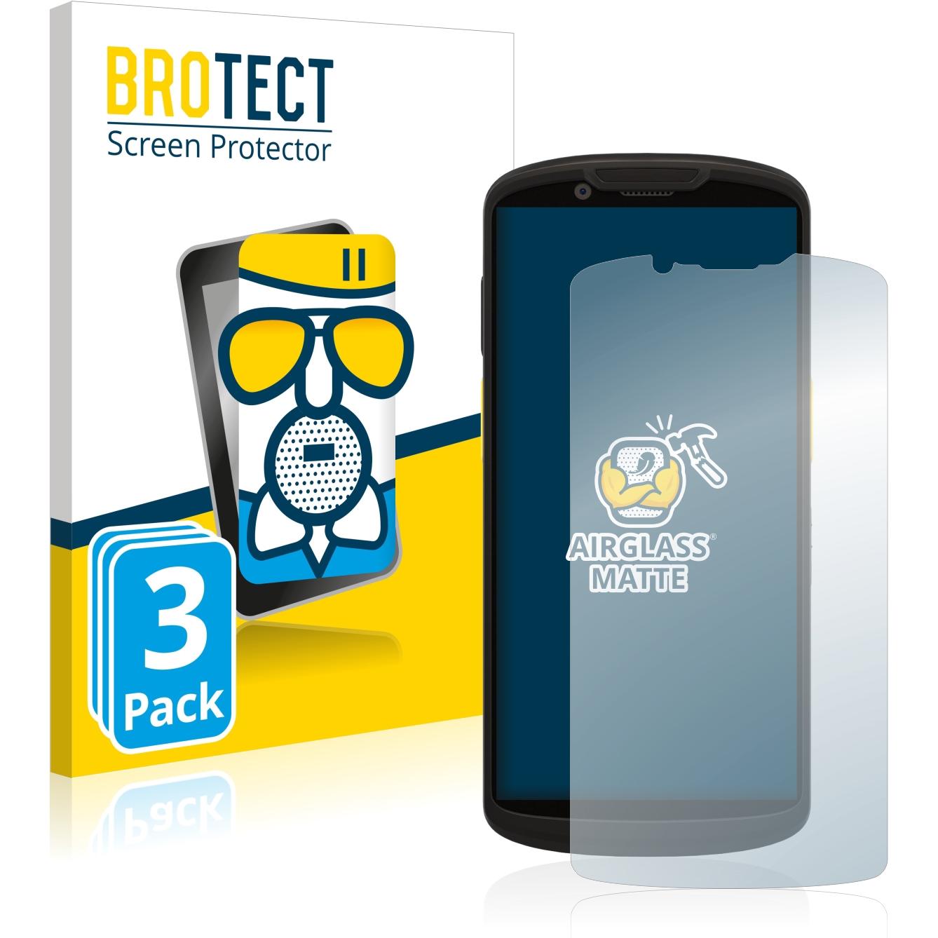BROTECT AirGlass Panzerglasfolie Matt, Barcode-Scanner Zubehör