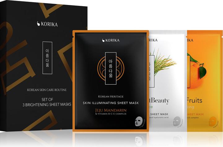 Immagine prodotto Korika - Brightening Sheet Masks Set