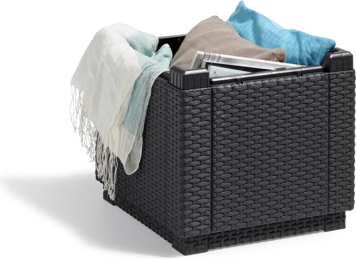 Image du produit Allibert Tabouret Cube (avec coussin)