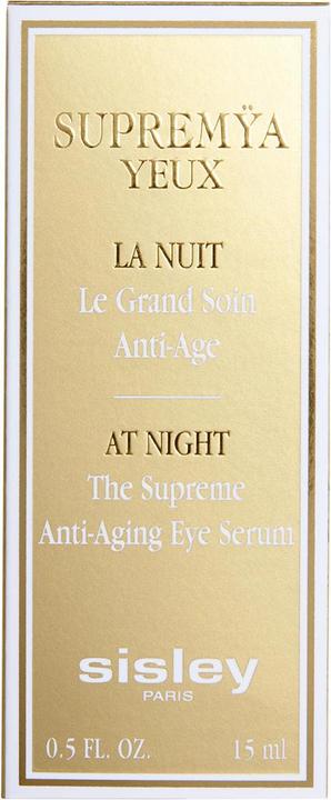 Produktbild Sisley Supremya Yeux At Night The Supreme Anti-Aging Eye Serum (Augenpflege Serum, 15 ml, Nacht)