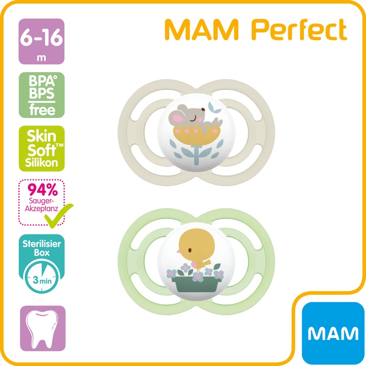 Actual product image MAM Perfect (2 x, 6 - 16 M.)