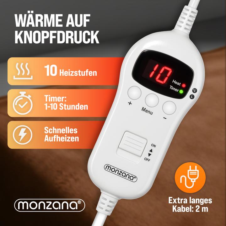 Produktbild Monzana Heizdecke (180 x 130 cm)