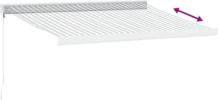 Actual product image vidaXL Einziehbare Markise (3 m)