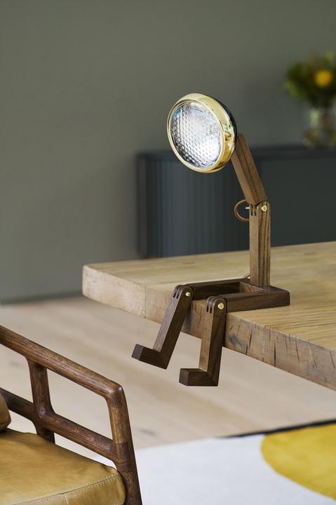 Produktbild Piffany Copenhagen NEU Mr. Wattson Lampe - Brass&Black (200 lm, G4)