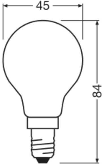 Produktbild Osram LED-Lampe Classic (E14, 470 lm, 1 x)