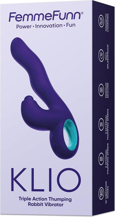 Produktbild Femme Funn DREAM TOYS Femmefunn Klio wibrator króliczek punktu G Dark Purple