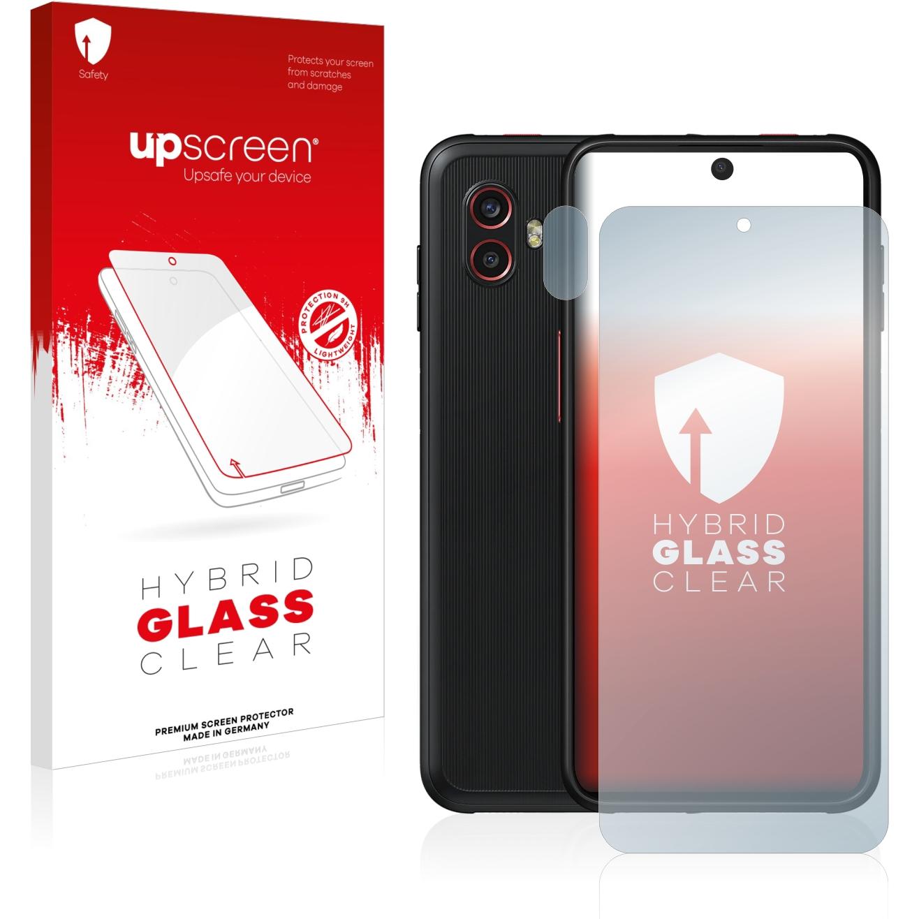 upscreen Scratch Shield Panzerglasfolie (1 Stück, Samsung Galaxy S21), Smartphone Schutzfolie, Transparent