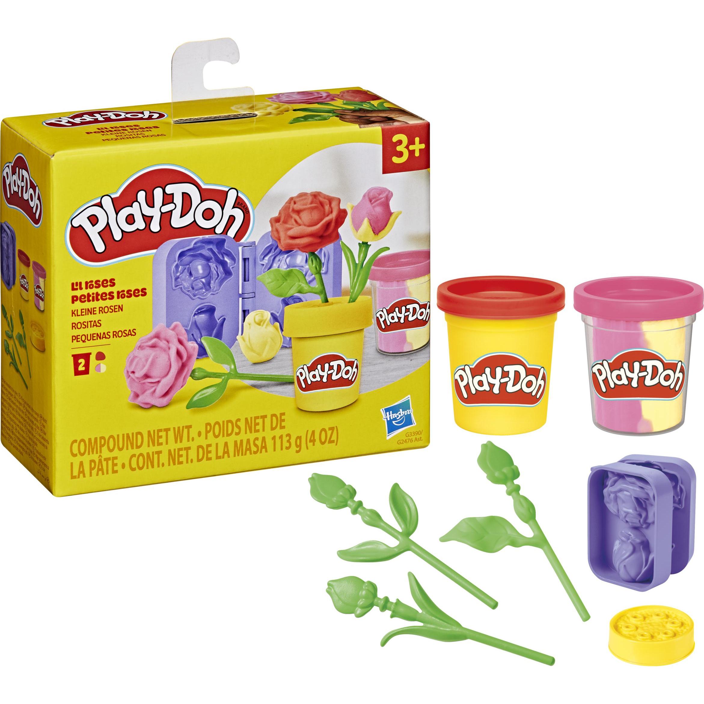 Play-Doh Mini-Rosen, 2 Tontöpfe