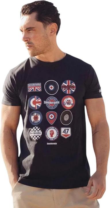 Produktbild Lambretta TShirt Abzeichen Baumwolle (XL)