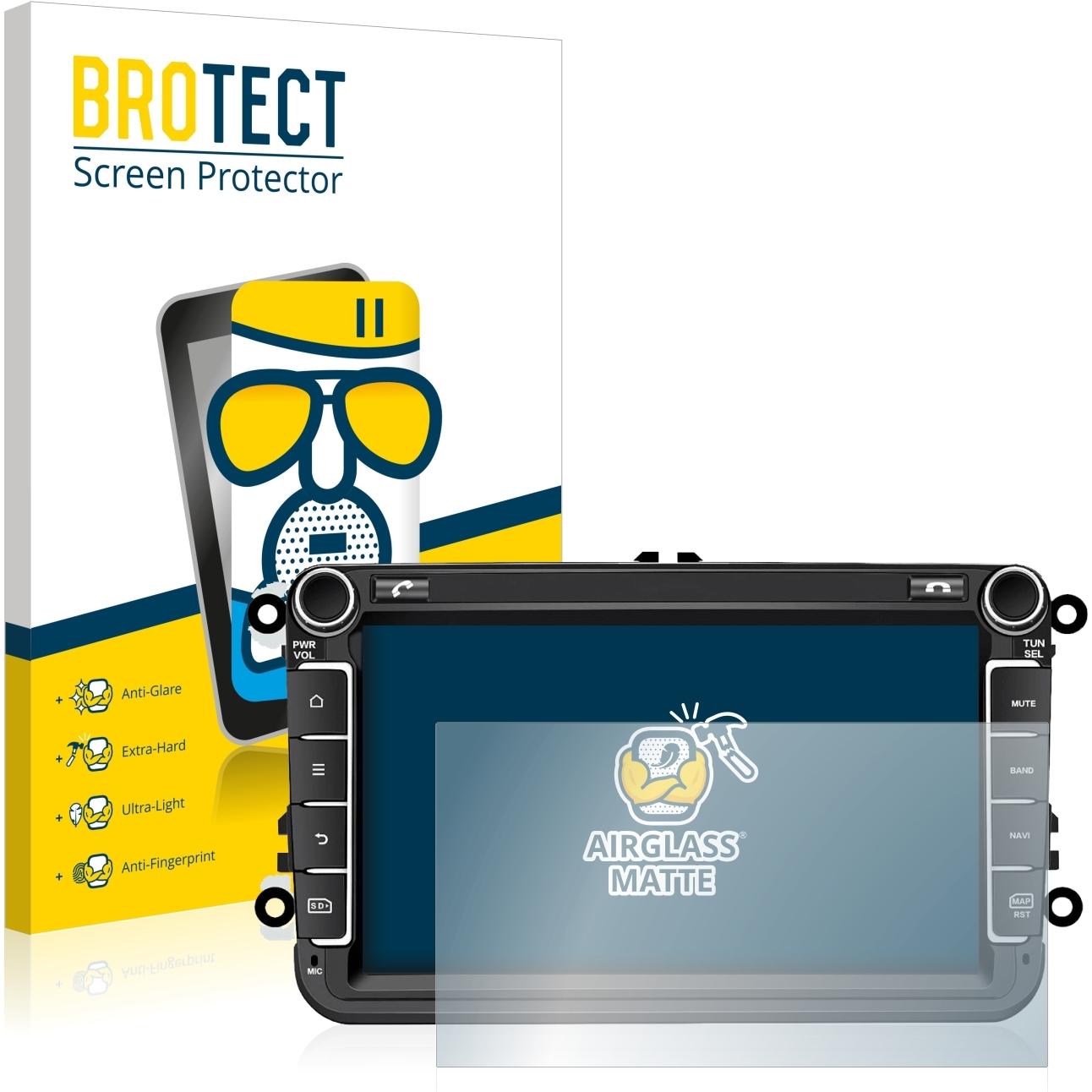 BROTECT, Fahrzeug Navigation Zubehör, AirGlass Panzerglasfolie Matt
