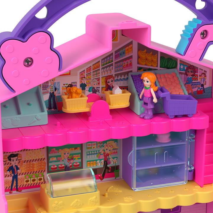 Actual product image Polly Pocket Pollyville food market