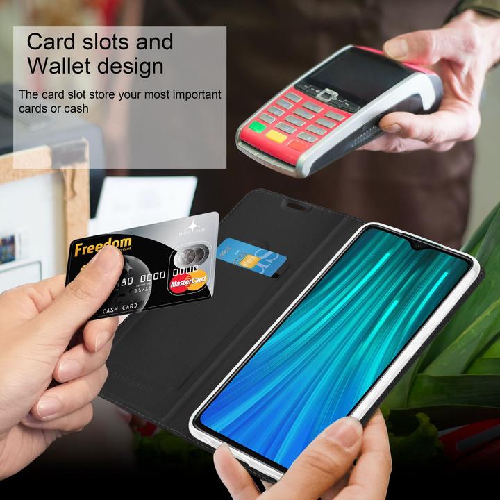 Produktbild Cadorabo Classy Book Hülle für Xiaomi RedMi NOTE 8 PRO (Xiaomi Redmi Note 8 Pro)