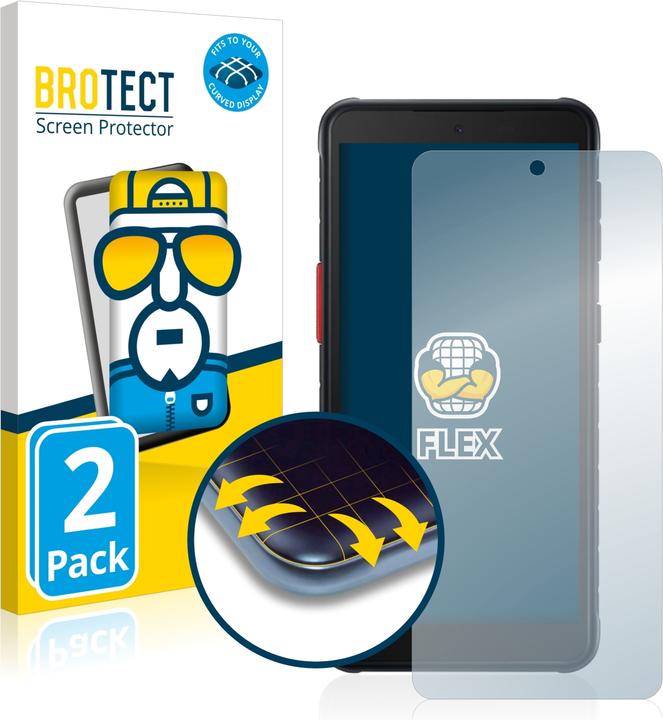 Image du produit BROTECT Full-Cover Protection (2 pcs, Samsung Galaxy Xcover 5)