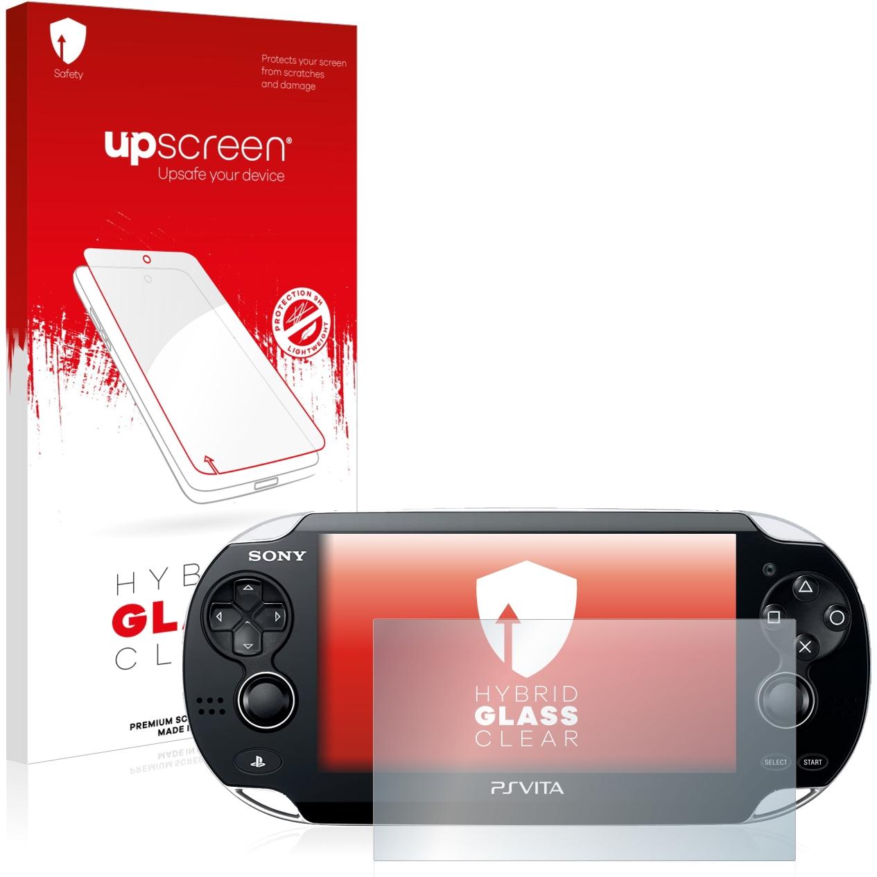 upscreen Scratch Shield Panzerglasfolie (PS Vita), Weiteres Gaming Zubehör, Transparent