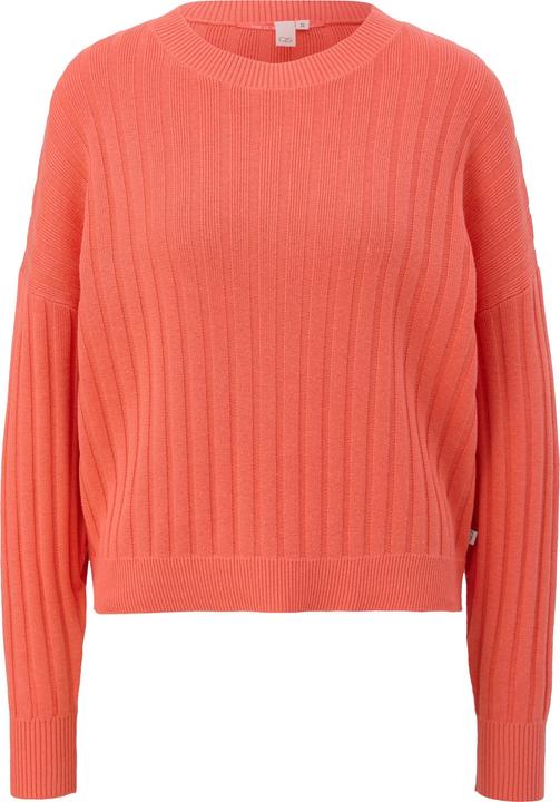 Produktbild s.Oliver Strickpullover Weicher Strickpullover aus Baumwollmix (XS)