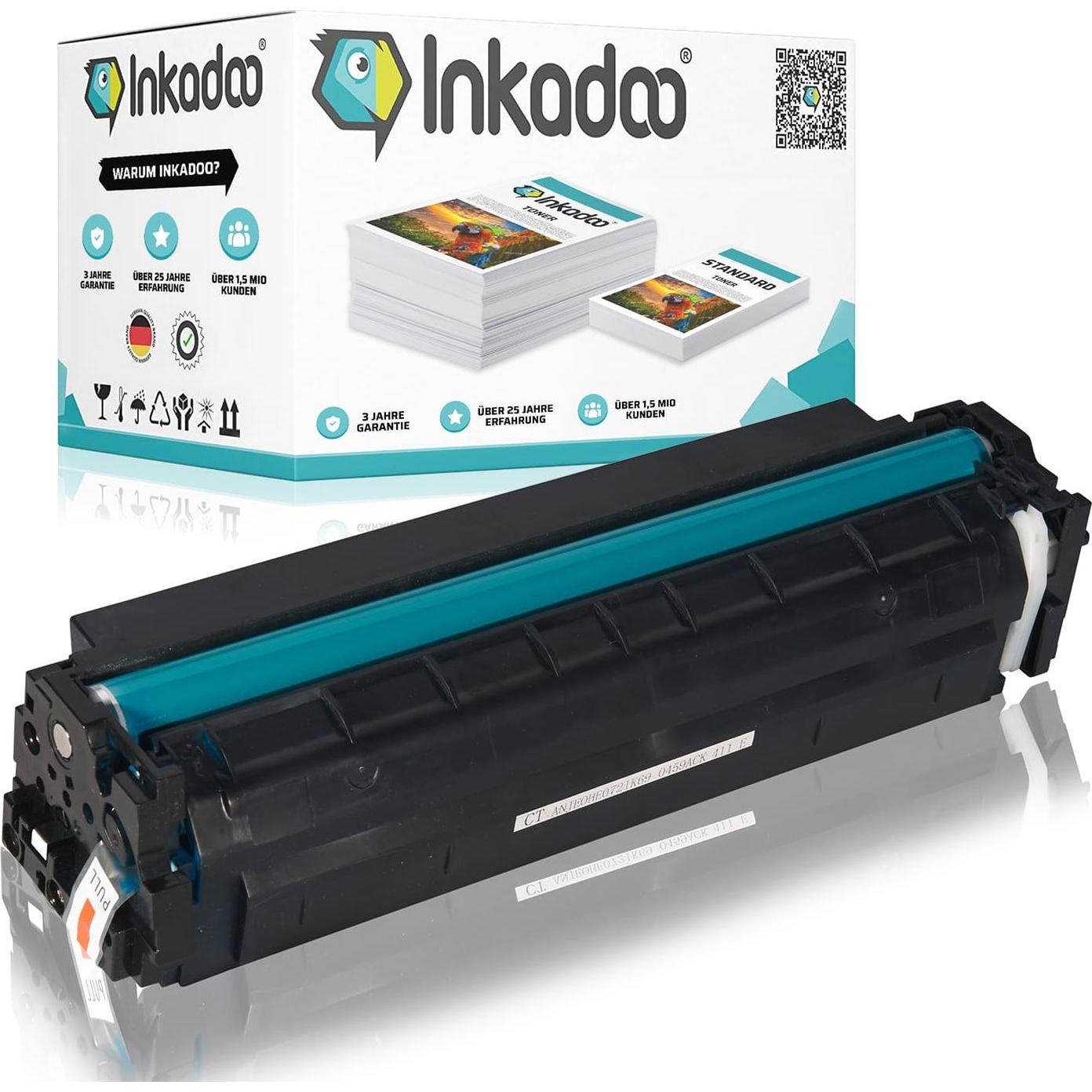 Inkadoo, Toner, Toner kompatibel zu HP CF410X / 410X Toner, schwarz Schwarz (BK)