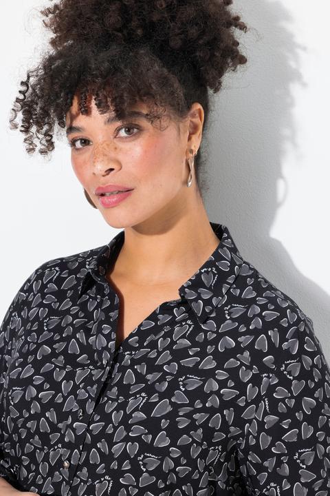 Produktbild Miamoda Bluse, A-Linie, Herz-Muster (52)