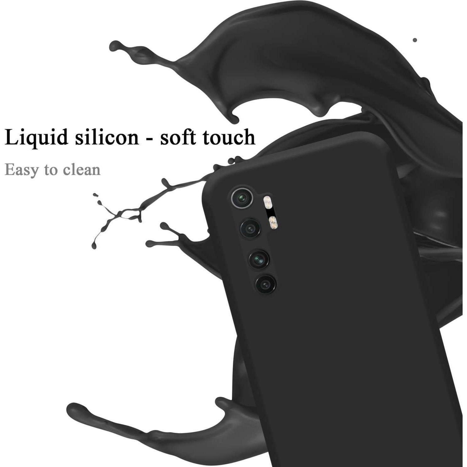 Thumbnail - Cadorabo Hülle für Xiaomi Mi NOTE 10 LITE TPU im Liquid Case Design (Xiaomi Mi Note 10 Lite), Smartphone Hülle, Schwarz