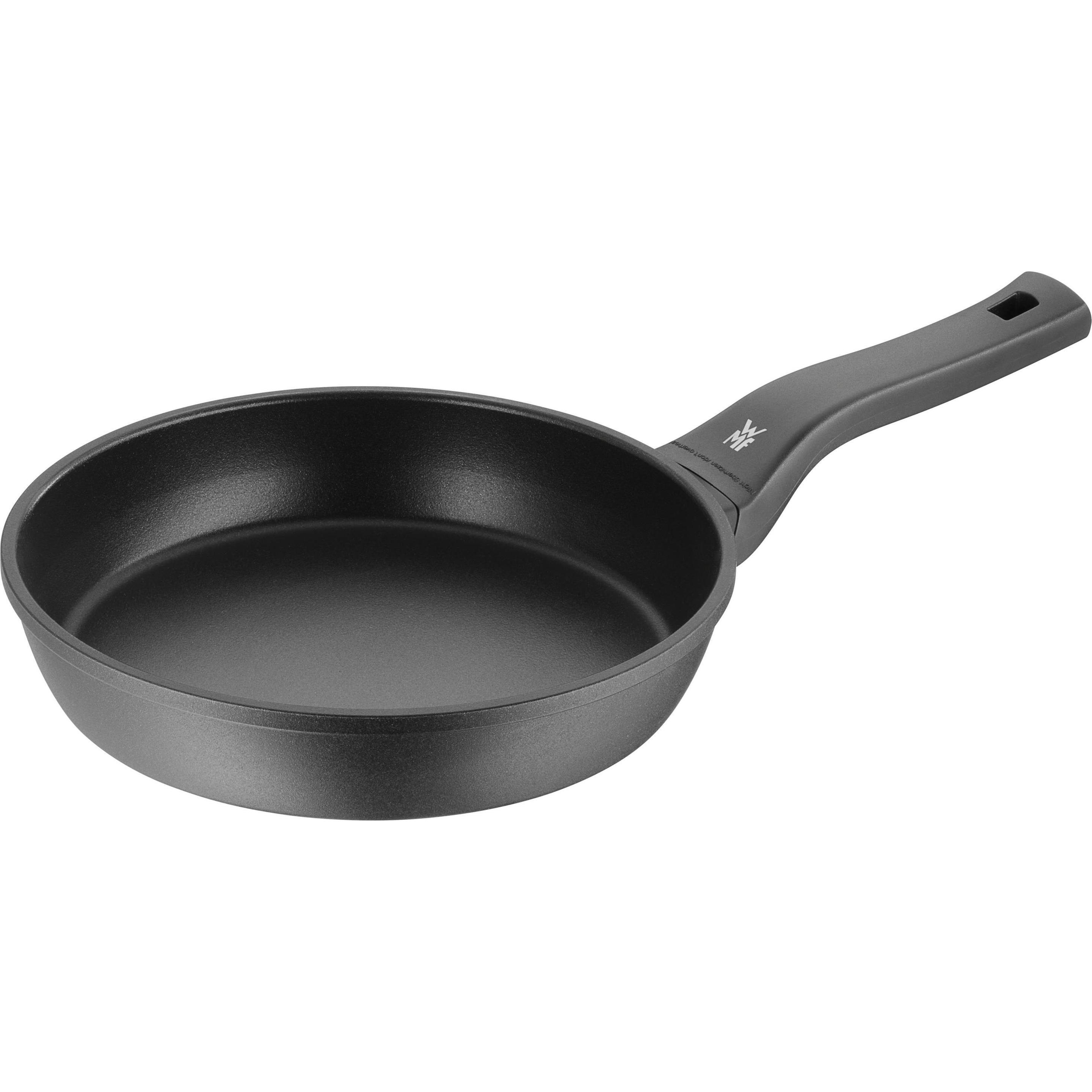 WMF Antihaft Pfanne Bratpfanne 24cm Permadur Premium Induktion beschichtet, Pfanne + Kochtopf, Schwarz