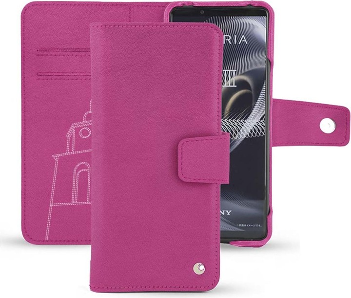 Actual product image Noreve Leather wallet with horizontal flap (Sony Xperia 5 III)