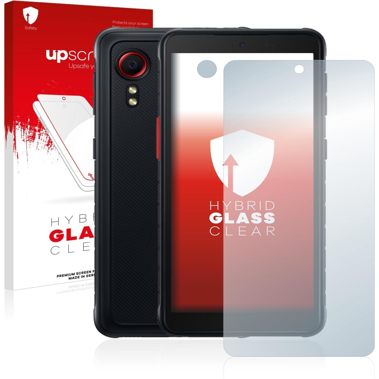 upscreen Scratch Shield Panzerglasfolie (1 Stück, Samsung Galaxy S21), Smartphone Schutzfolie, Transparent