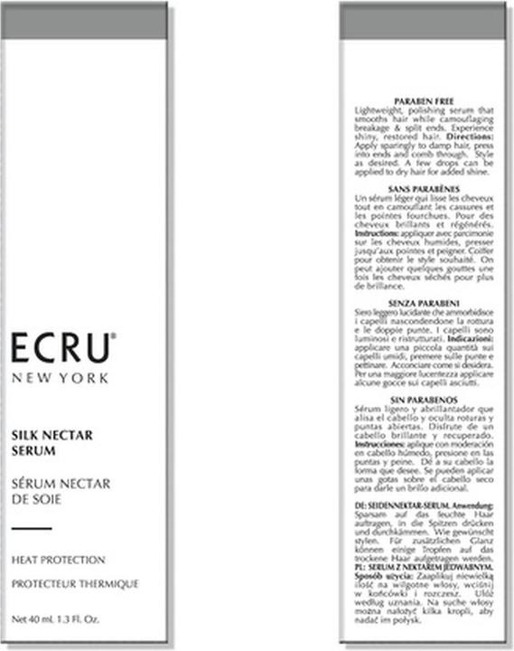 Immagine prodotto Ecru New York Siero per capelli leggeri Silk Nectar Shine Serum (40 ml)