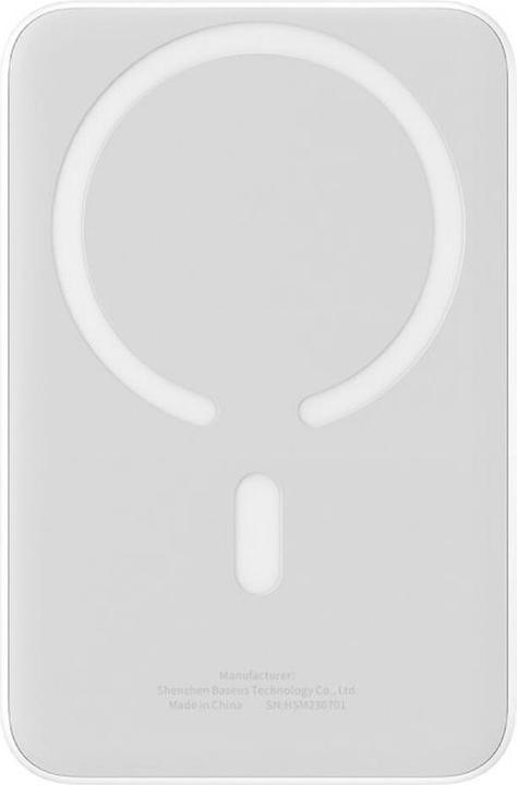 Produktbild Baseus Magnetic Mini Air Powerbank 10000mAh 20W (white) (10000 mAh, 20 W, 37 Wh)