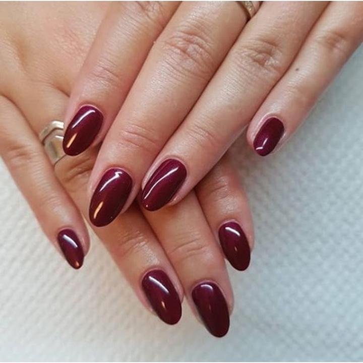Actual product image CND Shellac - Color Coat Masquerade (Purple, Red, UV gel varnish)