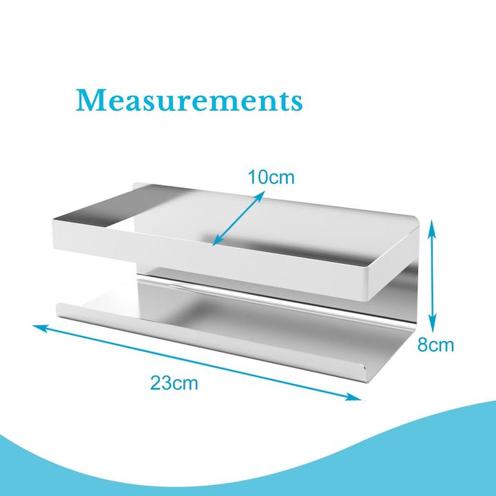 Actual product image Intirilife Duschregal Ablage