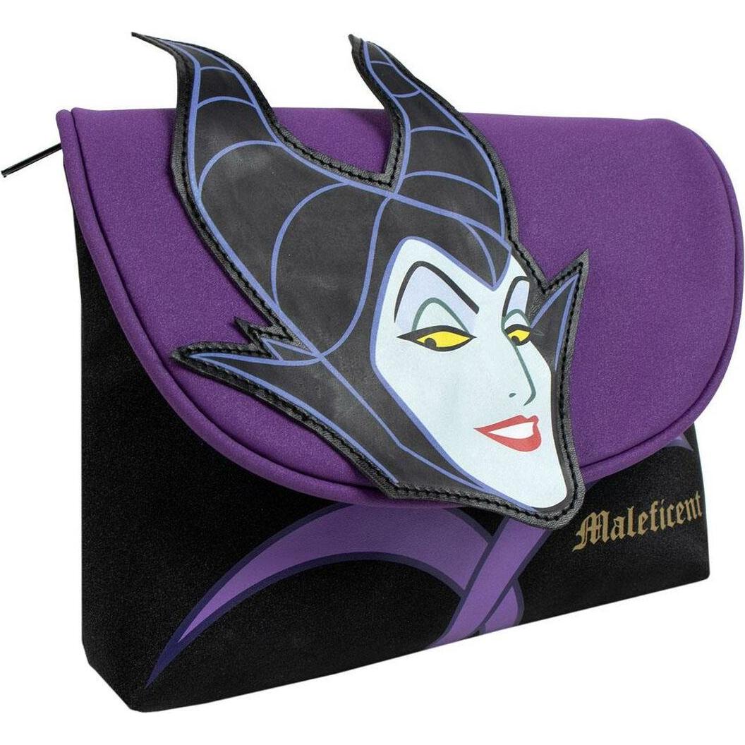 Cerda, Necessaire, DISNEY VILAINS - Maléfique - Trousse de Toilette 'Shiny', Schwarz