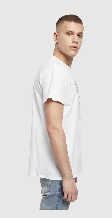 Produktbild Merchcode Peace - Scribble Hand White Basic T-Shirt - 161523 (L)