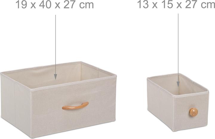 Produktbild Relaxdays Kommode (61.50 x 32.50 x 73 cm)