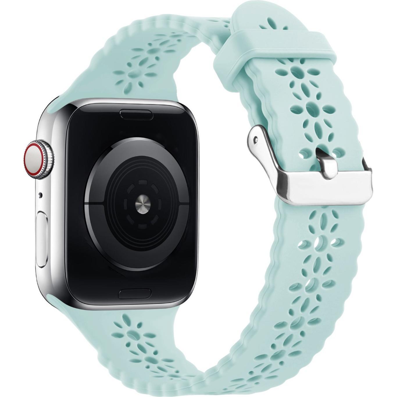 Thumbnail - Strap-it Silikonarmband (Silikon, Apple Watch), Uhrenarmband, Grün