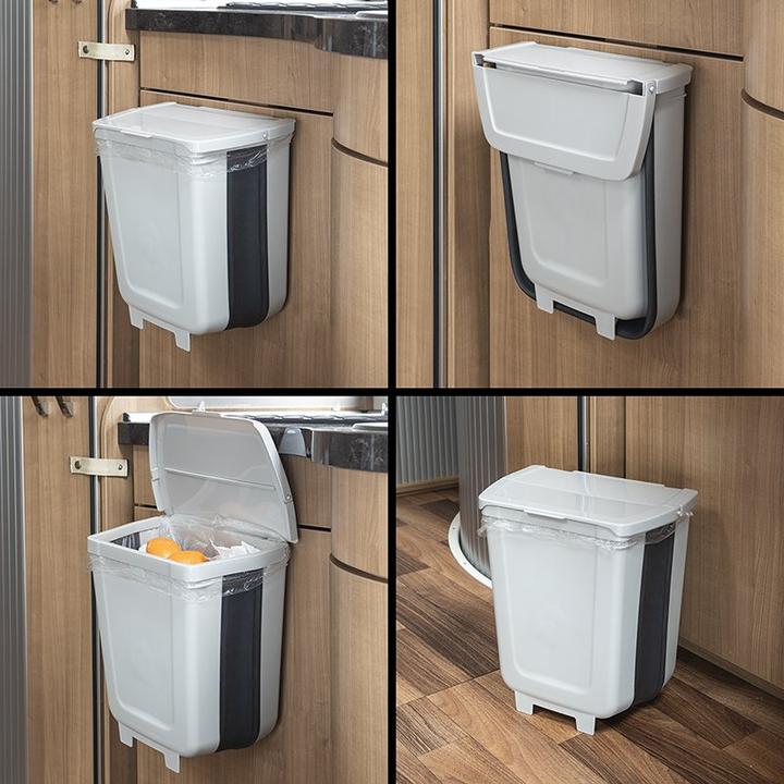 Actual product image ProPlus Waste bin 8L foldable for caravan/motorhome (8 l)