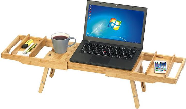 Actual product image BadeStern Adjustable Bath Shelf & Bed Tray