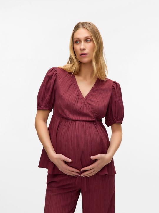 Produktbild Mamalicious Normal geschnitten Rundhals Top Bluse (L)