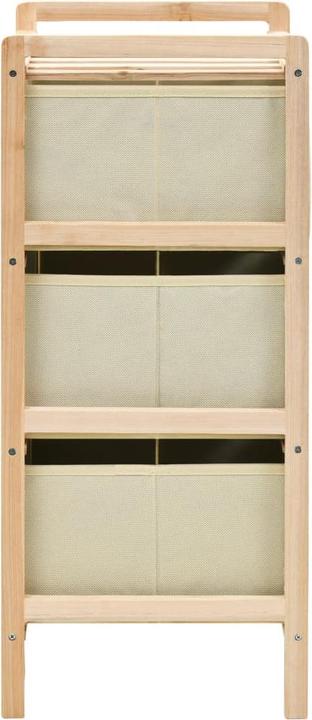 Actual product image vidaXL Korbregal (32 x 26 x 93 cm)