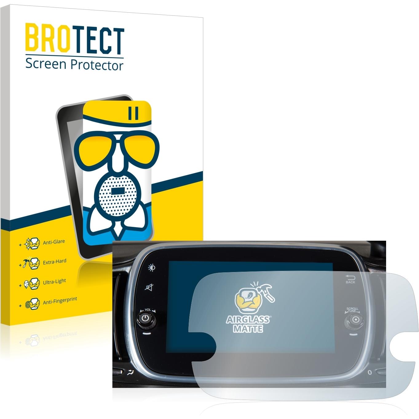 BROTECT, Fahrzeug Navigation Zubehör, AirGlass Panzerglasfolie Matt